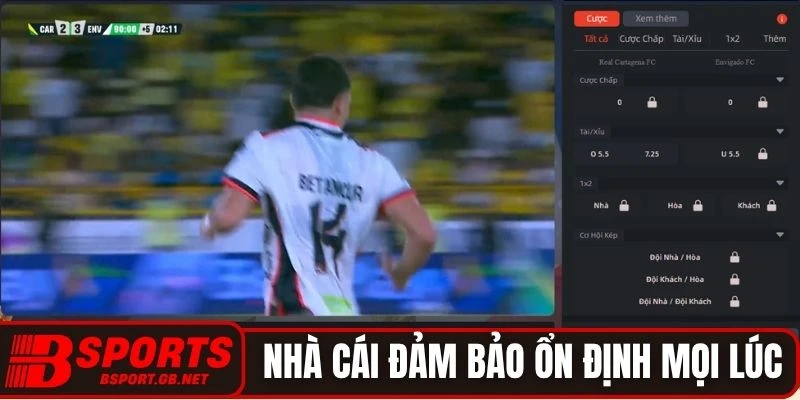 Nhà cái đảm bảo ổn định mọi lúc