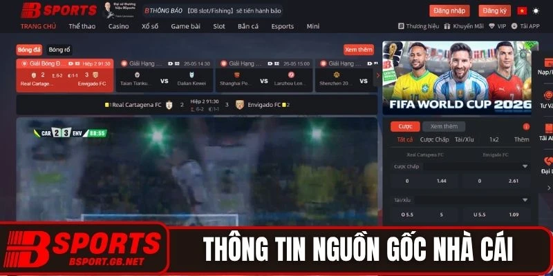 Thông tin nguồn gốc nhà cái Bsport